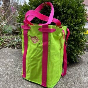 Original Nantucket Diddy Bagg- Reversible-Perfect for BEACH , Knitting & Tools